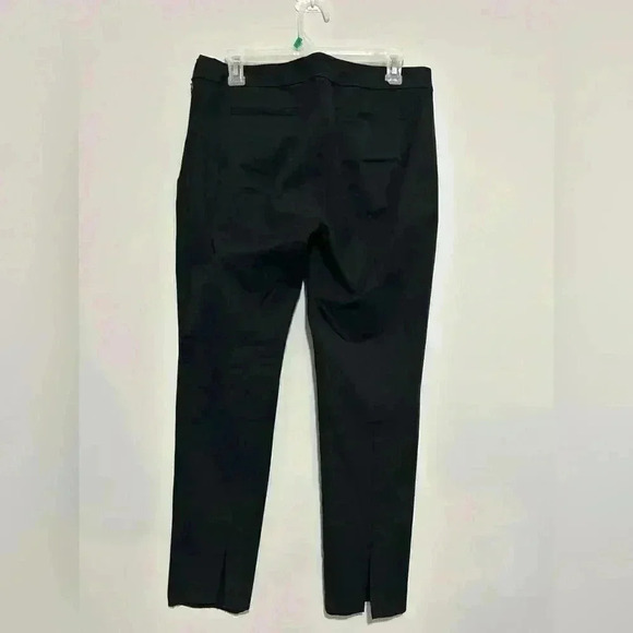 Eileen Fisher Womens Black Ankle Crop Pull On Pants Size Small Size Zipper - Picture 4 of 5
